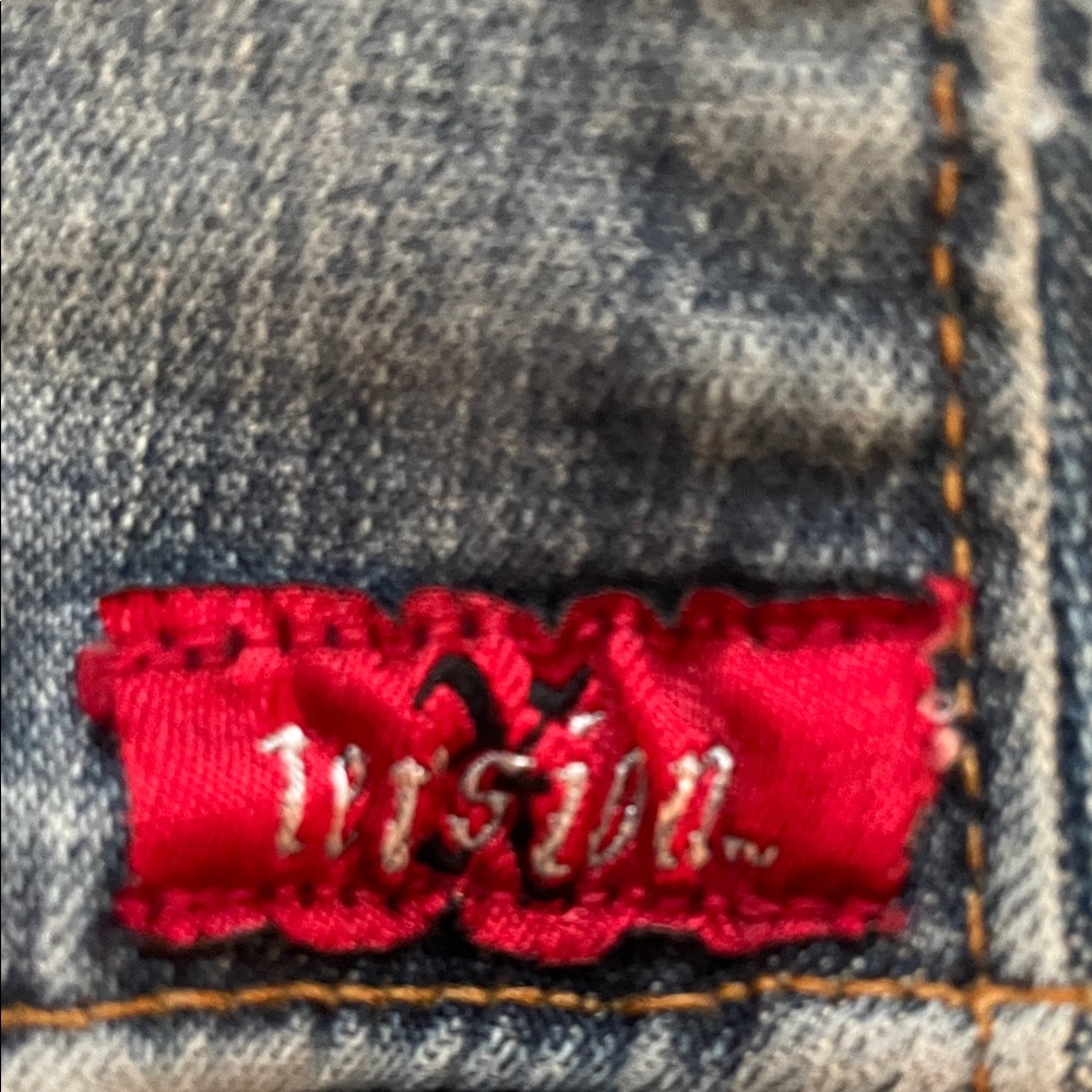 💎Y2K Low-Rise Flare Jeans TENSION Size S/M - Picture 13 of 13